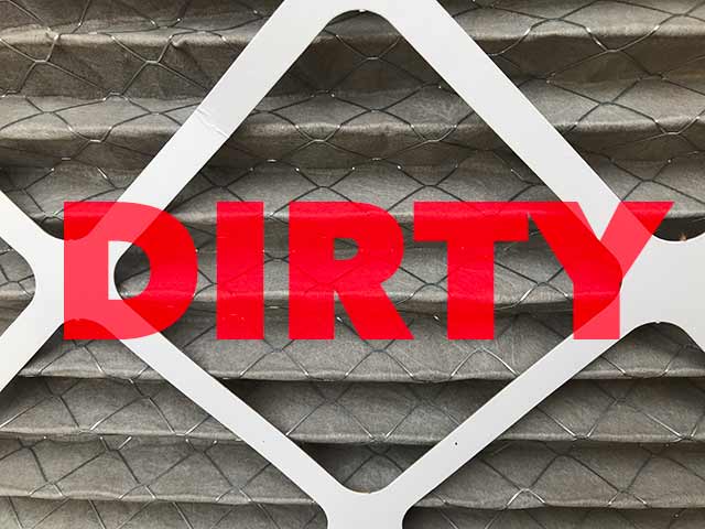 Your furnace air filter needs to be replaced regularly