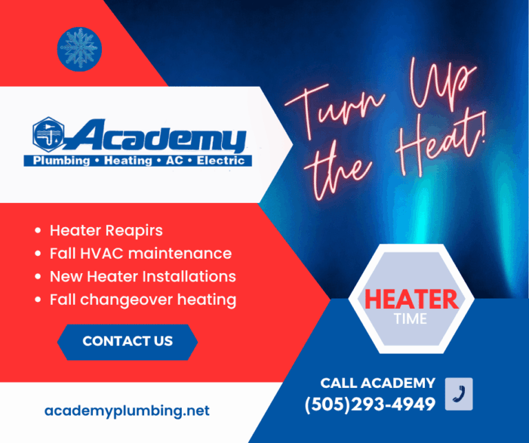 Turn up the heat with Academy Plumbing and Heating